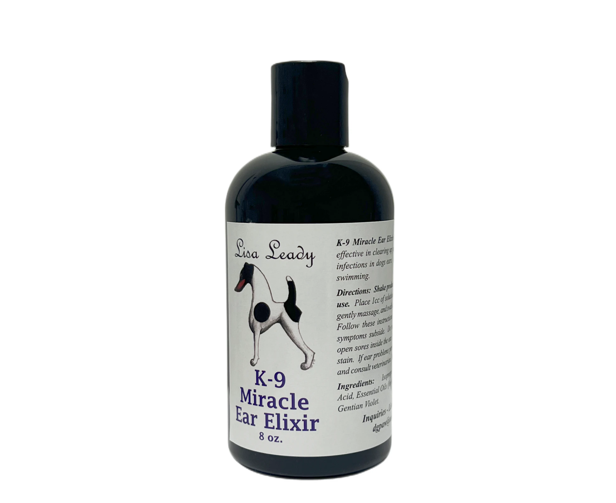 Lisa Leady K-9 Miracle Ear Elixir 8oz