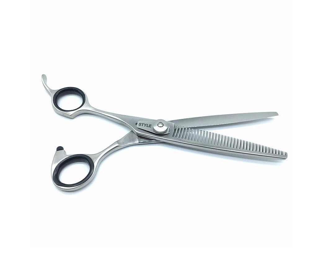 STYLE 6.5" LEFT Handed Grooming Scissors - W Teeth