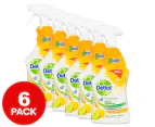 6 x Dettol Healthy Clean Multipurpose Spray Citrus Lemon Lime 750mL