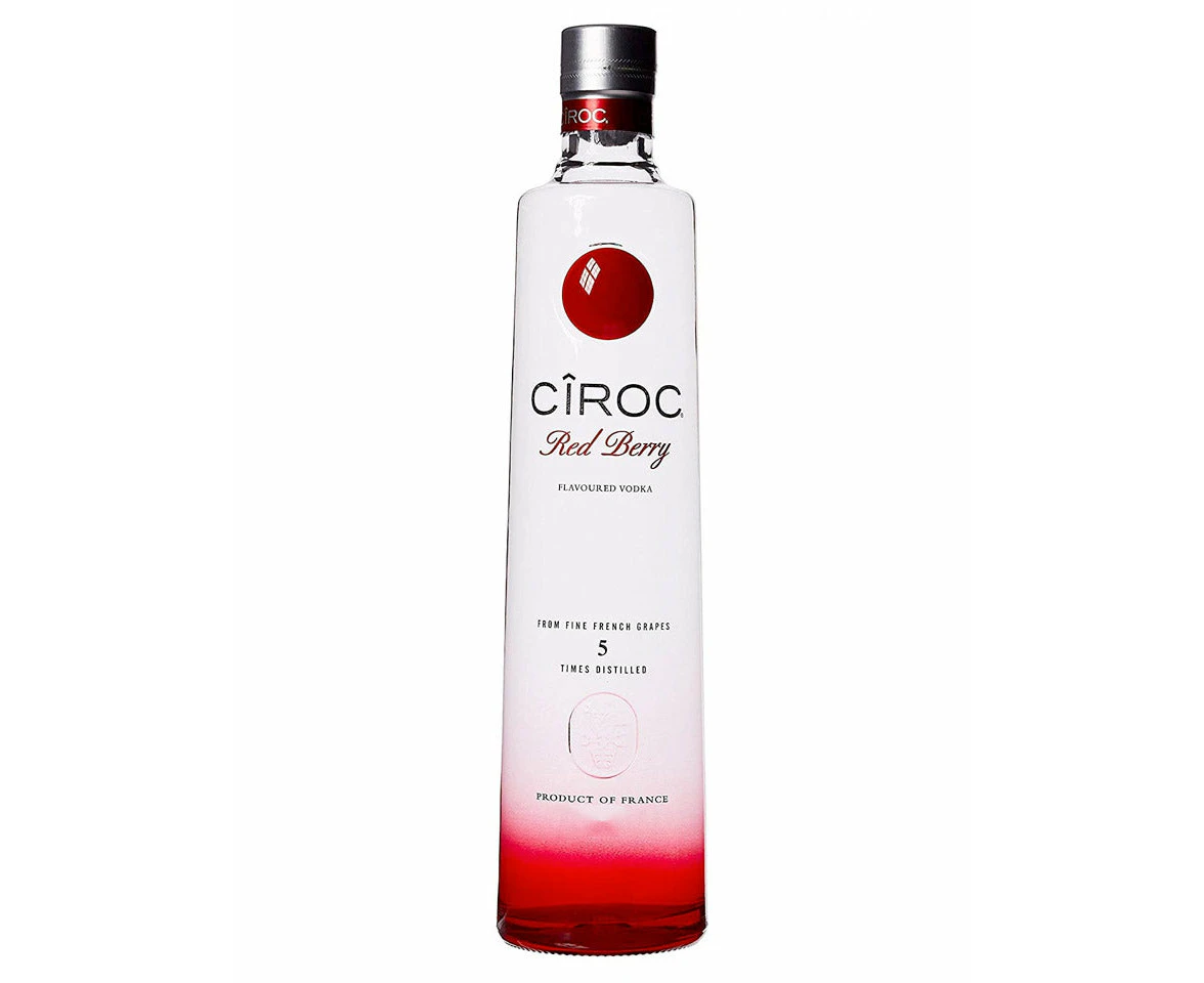 Ciroc Red Berry Flavoured French Vodka 1l