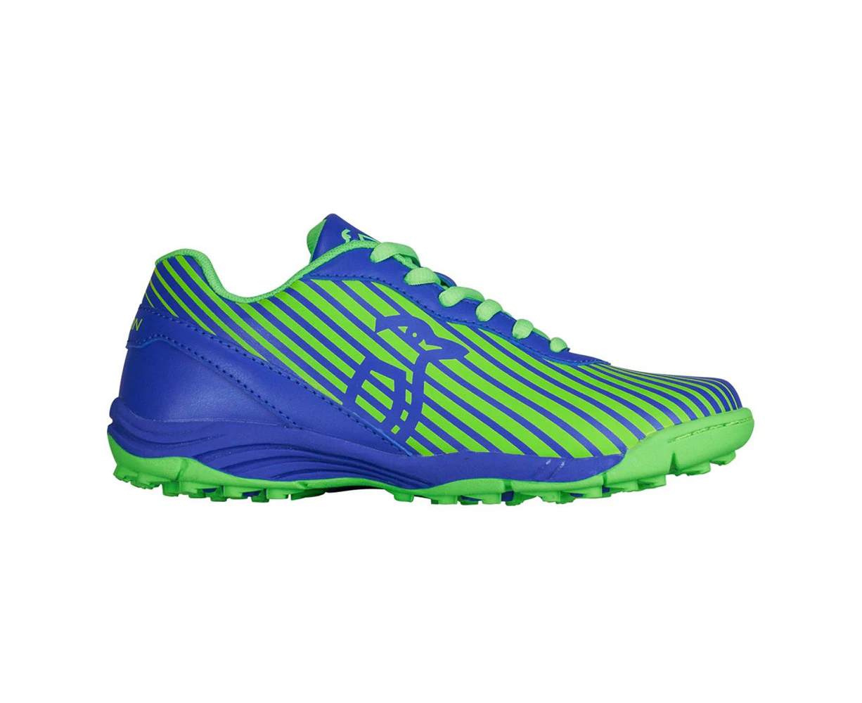 Kookaburra Neon Unisex Field Hockey Active Sports Shoes Blue/Green - Multicolour;