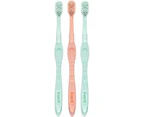 2x Oral-B 3pk Ultrathin Compact Gum Care Toothbrush Extra Soft Tooth Brush