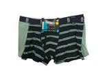 2 x Mens Bonds Everyday Black And Army Green Super Comfy Trunks - Multi