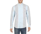 Tommy Hilfiger Men's Casual Shirts Barney - Color: Blue/White Stripe