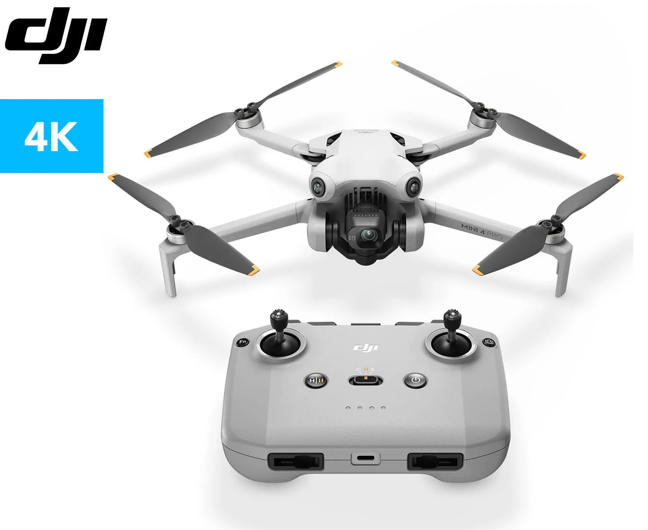 DJI Mini 4 Pro Drone w/ DJI RC-N2 Controller