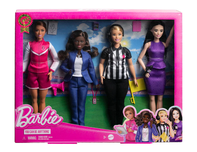 Barbie Women In Sports Playset