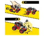 Mega Bloks Hot Wheels Monster Trucks Bone Shaker Crush Course Set