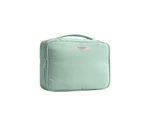 Travel Cosmetic Storage Makeup Bag Toiletry Wash Organizer Waterproof Portable L Size - Green