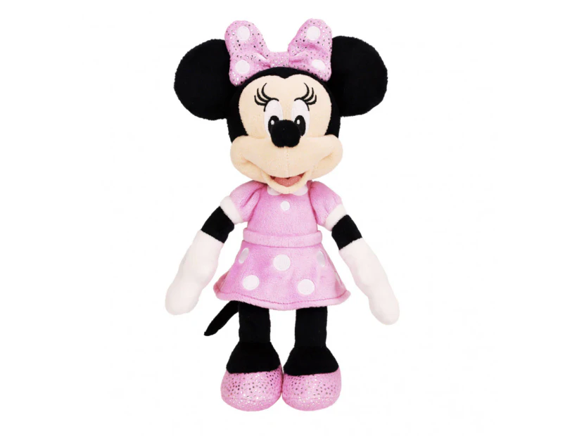 Disney Junior 9" Mickey Mouse Basic Beanbag Plush 9" Minnie Mouse Stuffed Toy 2+