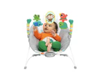 Bright Starts Playful Paradise Vibrating Baby Bouncer Rocker Chair Play Set 0-6m