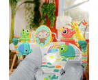 Bright Starts Playful Paradise Vibrating Baby Bouncer Rocker Chair Play Set 0-6m