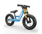 Berg Biky Cross Blue w/Handbrake Kids/Children's Push Balance Bike Ride On 2-5y