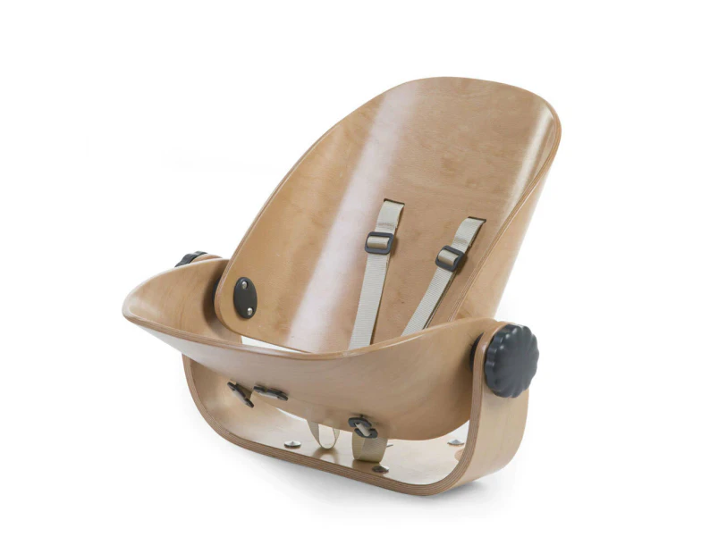 Childhome Newborn Baby Seat w/Belt 0-6m for Highchair Evolu 2 Natural/Anthracite