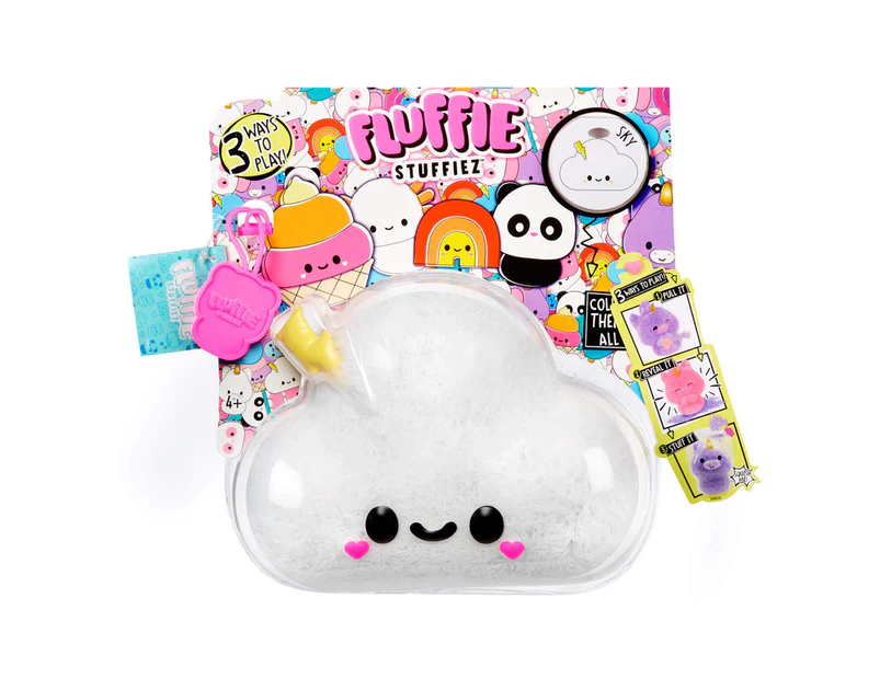 Fluffie Stuffiez Series 1 25cm Plush Kids Soft Stuffed Play Toy Cloud Small 4+