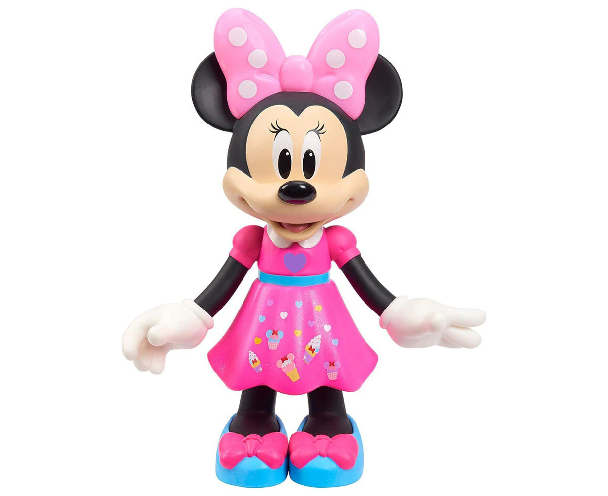 Disney Junior Minnie Mouse Sweets & Treats Minnie 25cm Kids Play Figure Doll 3+