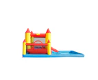 Happy Hop Castle Bouncer w/Splash Pool & Ballpit Kids Jumping Castle 3-10y