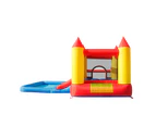 Happy Hop Castle Bouncer w/Splash Pool & Ballpit Kids Jumping Castle 3-10y