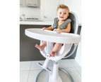 Bloom Fresco Infant Special Edition High Chair Frame Silver Size 0-8y
