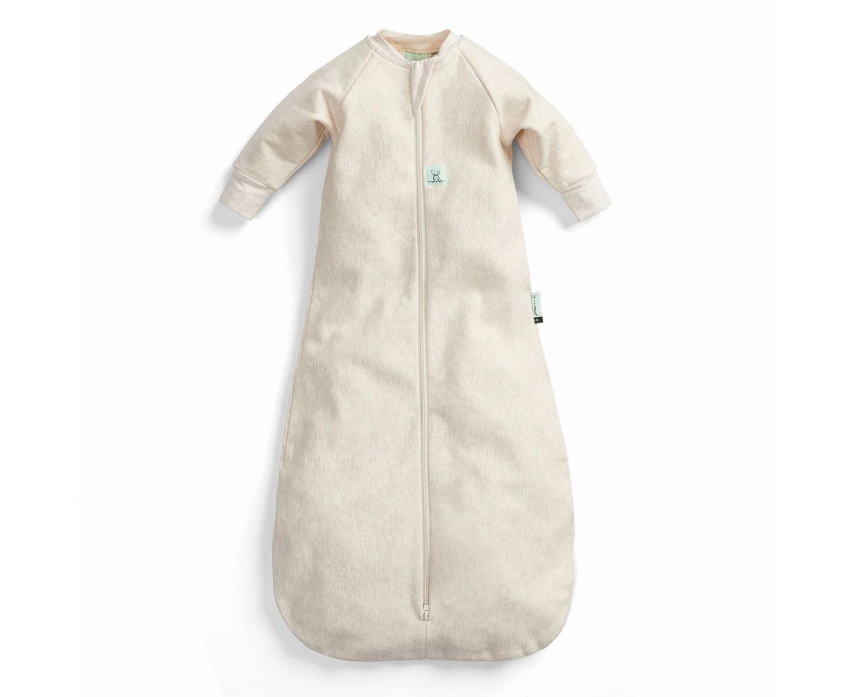 Ergopouch baby/Infant Jersey Bag Long Sleeve Tog 1.0 Oatmeal Marle - Oatmeal Marle