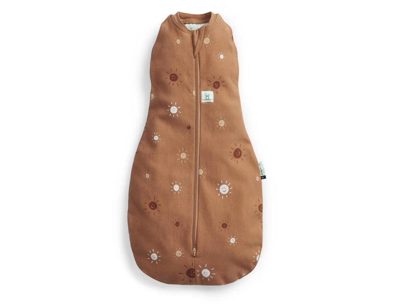 Ergopouch baby/Infant Soft Cocoon Swaddle Bag Tog 0.2 Sunny - Sunny