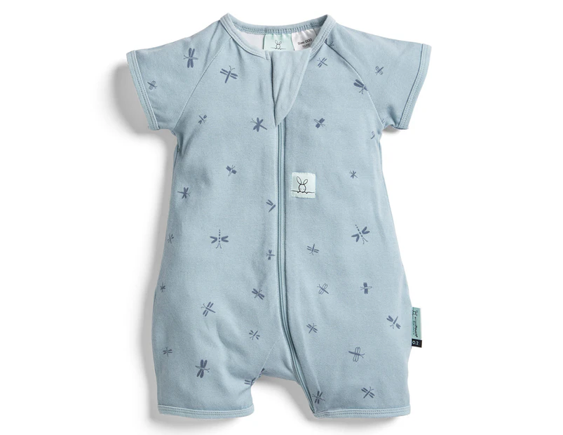 Ergopouch baby/Infant Layers Short Sleeve Tog 0.2 Dragonflies - Dragonflies