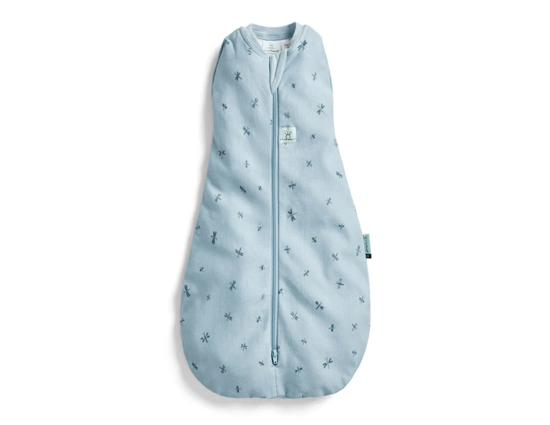 Ergopouch baby/Infant Soft Cocoon Swaddle Bag Tog 1.0 Dragonflies