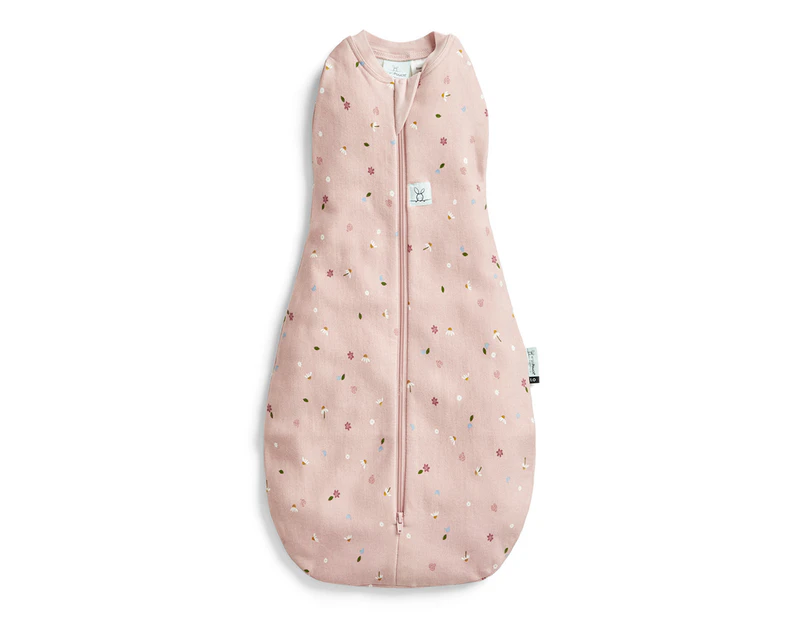Ergopouch baby/Infant Soft Cocoon Swaddle Bag Tog 0.2 Daisies - Daisies