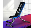 Everfit Weight Bench Adjustable FID Bench Press Home Gym 330kg Capacity