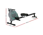 Everfit Rowing Machine 16 Levels Magnetic Rower Gym Home Cardio with APP