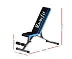 Everfit Weight Bench Adjustable FID Bench Press Home Gym 330kg Capacity