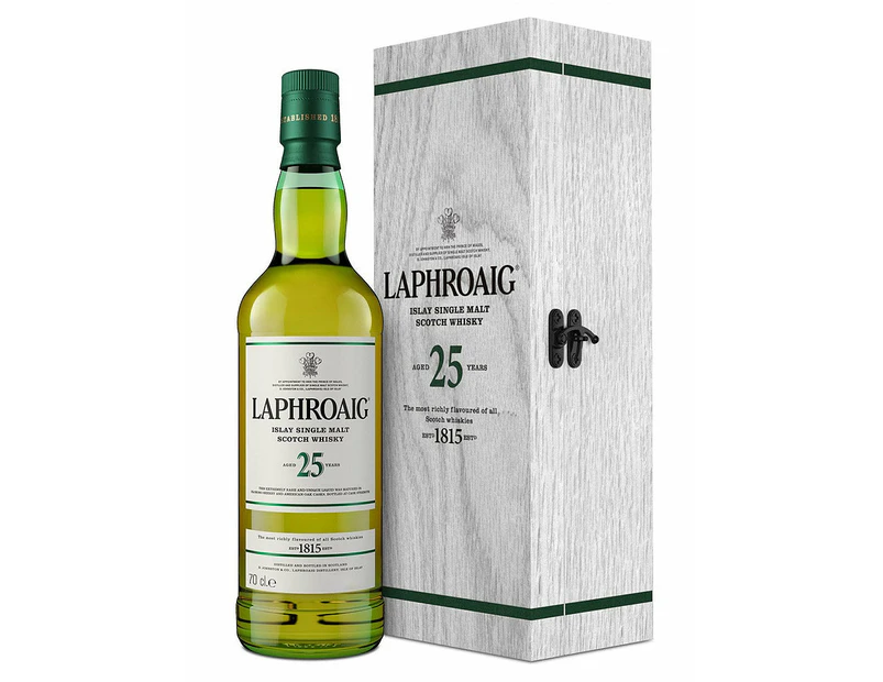Laphroaig 25 Year Old Cask Strength 2022 Edition Single Malt Scotch Whisky 700ml