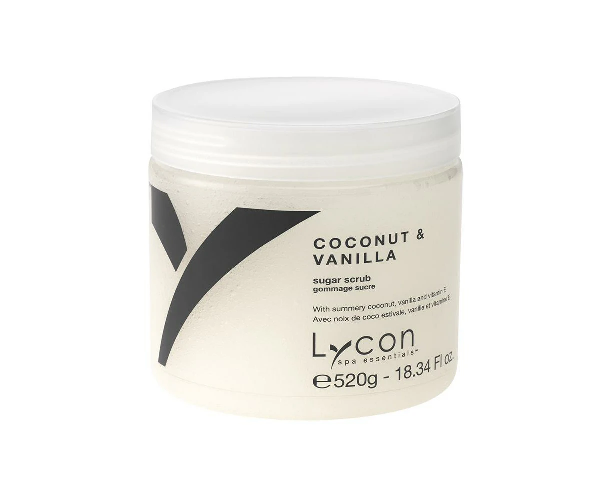 Lycon Coconut & Vanilla Sugar Scrub 520g