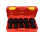 Advwin 10Pcs Impact Socket Set 3/4" Drive Deep Metric Kit Tools 22-41mm