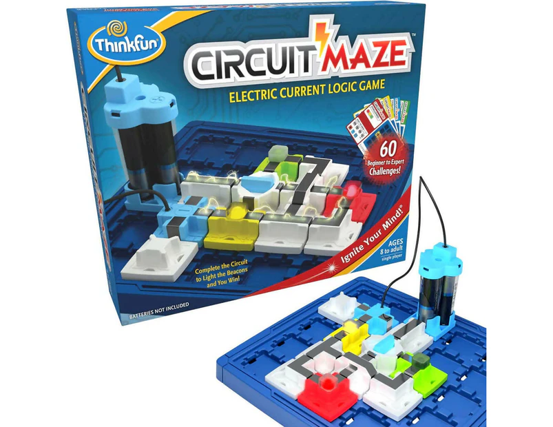 ThinkFun Circuit Maze Logic and Problem Solving Board Game Kids/Children 8y+