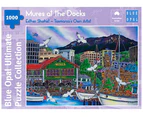 Blue Opal - Shohet Mures At The Docks Jigsaw Puzzle 1000 Pieces