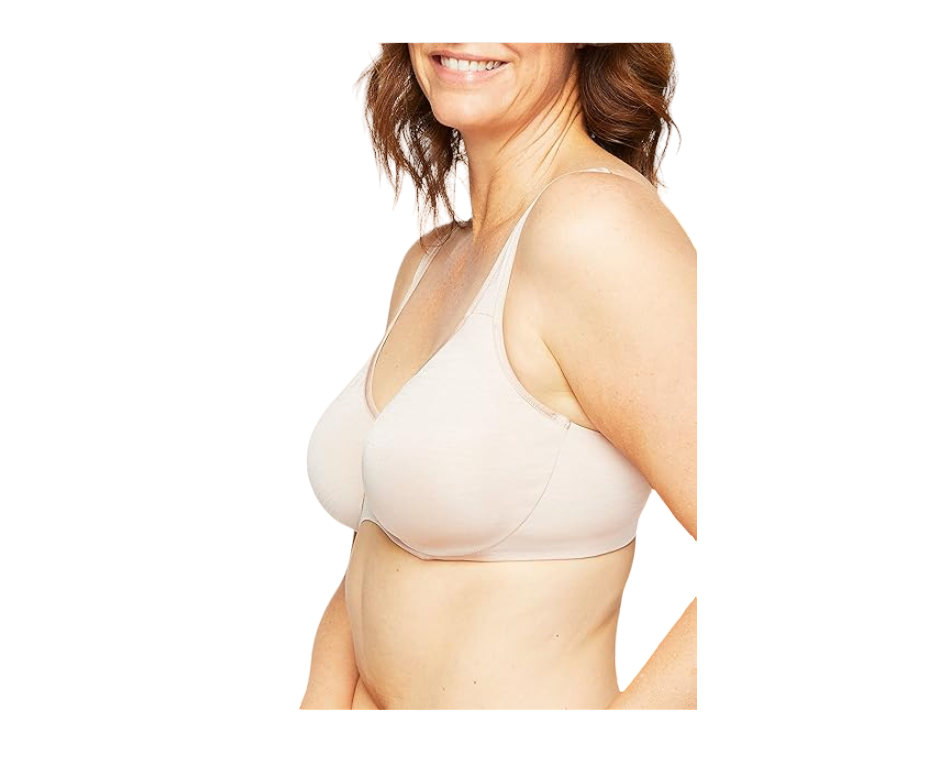 Hestia Womens Smoothing Minimiser Lightweight Bra Skin Elastane/Nylon -  Skin