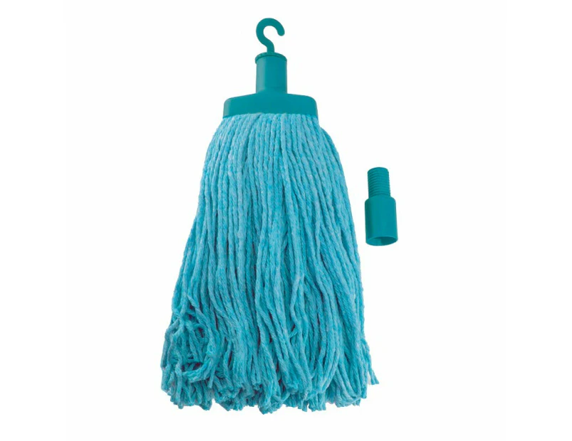 Pullman Mop Head Durable Green 400Gsm Domestic/Commercial Use - Mop Heads