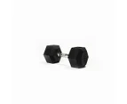 Rubber Hex Dumbbell | Sold In Pairs [1kg - 45kg]