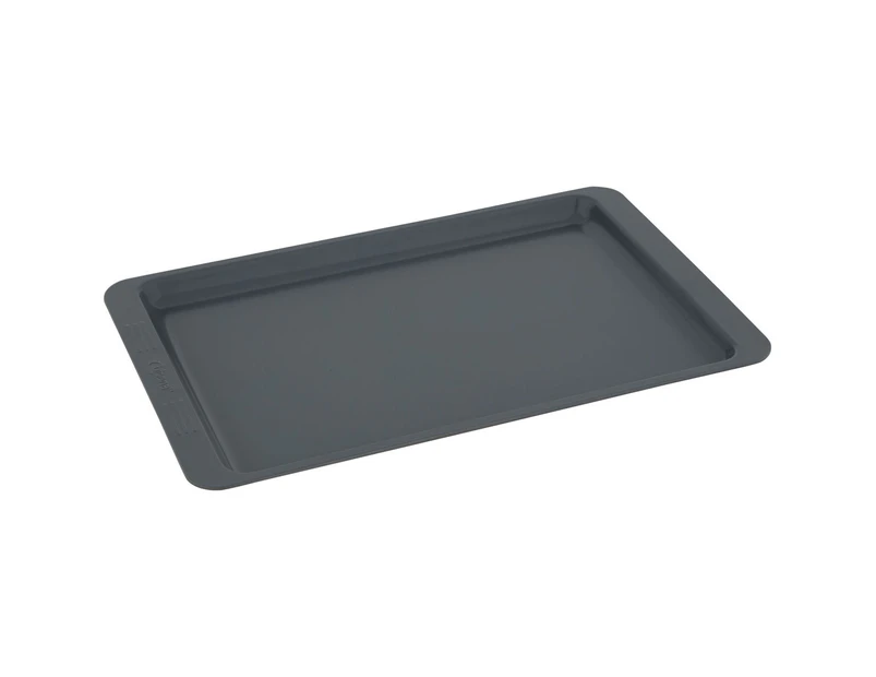 Cuisena 38x26cm Non-Stick Baking/Roasting Tray Rectangle Oven Pan Large Grey