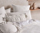 Linen House Capri Quilt Cover Set - White