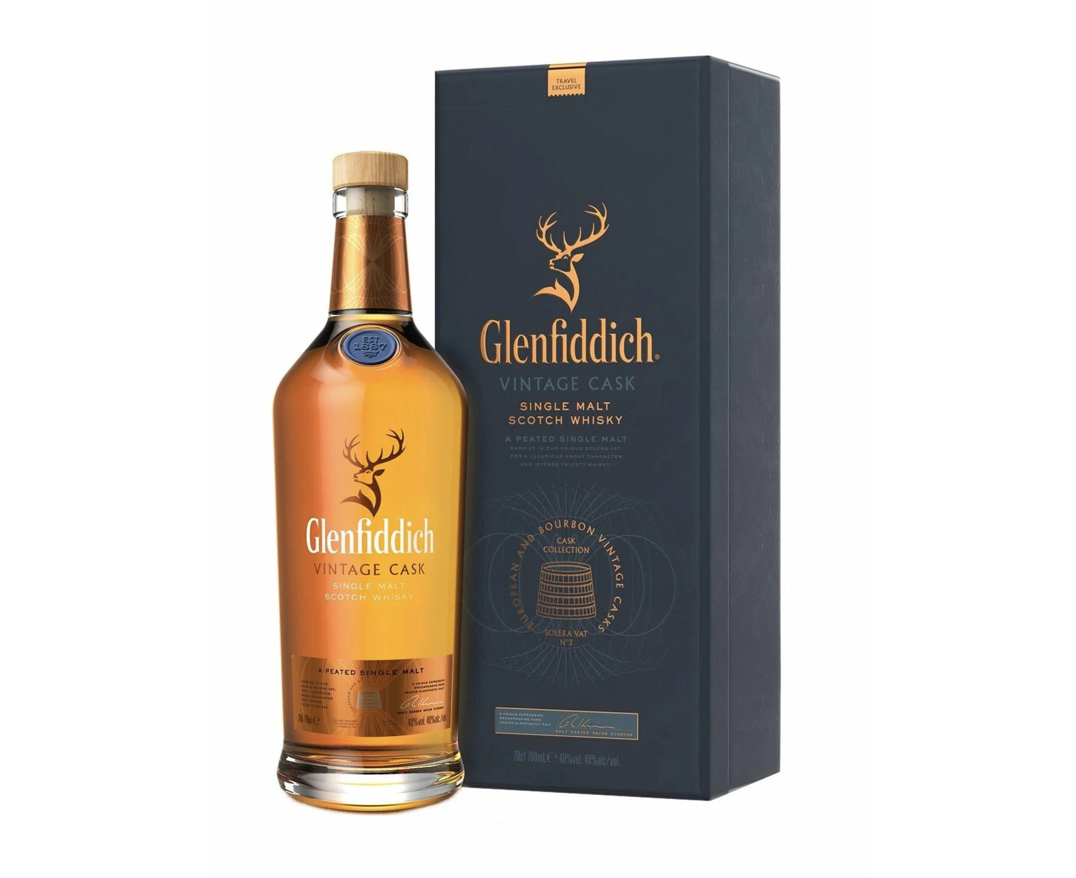 Glenfiddich Cask Collection Vintage Cask Single Malt Scotch Whisky 700ml