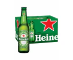 Heineken Lager Case 4 X 6 Pack 330ml Bottles