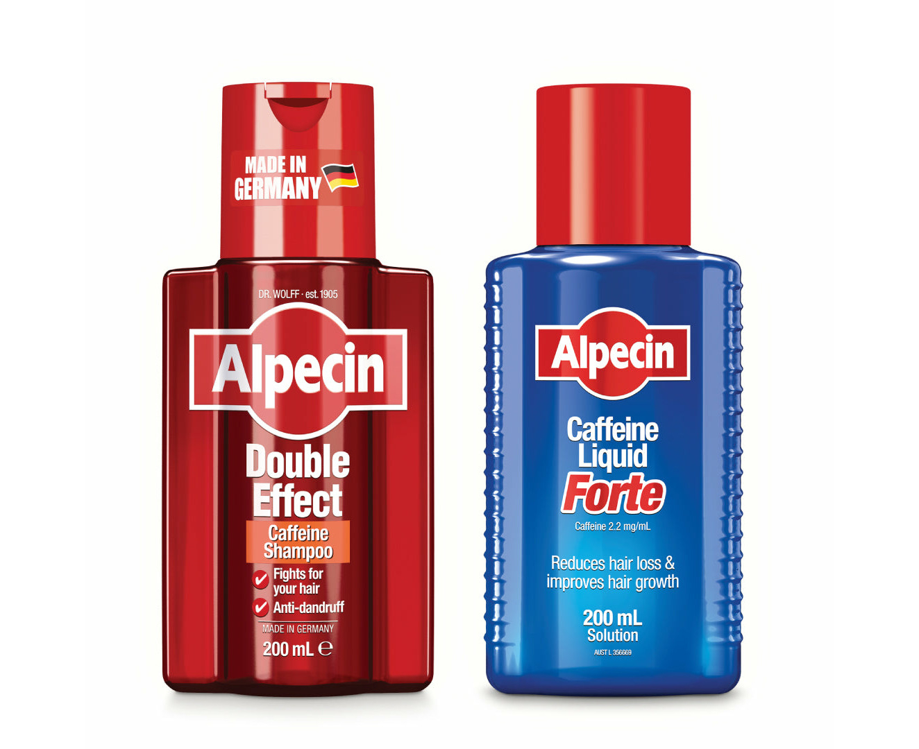 Alpecin Hair Loss Set Alpecin Double Effect Shampoo Caffeine