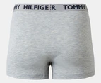 Tommy Hilfiger Men's Statement Flex Trunks 3-Pack - Dark Navy/Grey