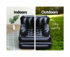 Bestway Inflatable Air Chair Seat Couch Lazy Sofa Lounge Bed Black