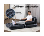 Bestway Inflatable Air Chair Seat Couch Lazy Sofa Lounge Bed Black