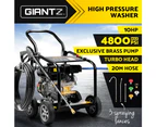 Giantz 4800PSI Petrol High Pressure Cleaner Washer Water 20M Jet Hose Gurney
