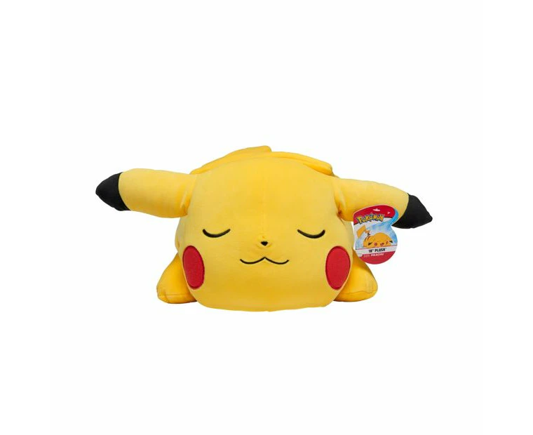 Pokemon 18-inch Sleeping Pikachu Plush