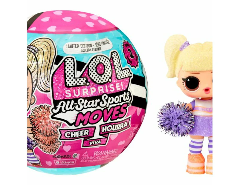 L.O.L. Surprise! All Star Sports Moves - Cheer Surprise Doll - Assorted* - Multi