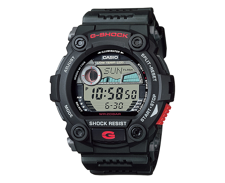 G shock 2024 moon and tide